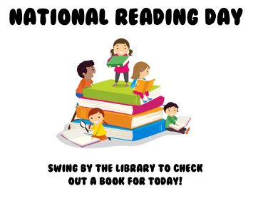 National Reading Day - 19 June